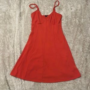 Small forever21 casual dress burnt orange